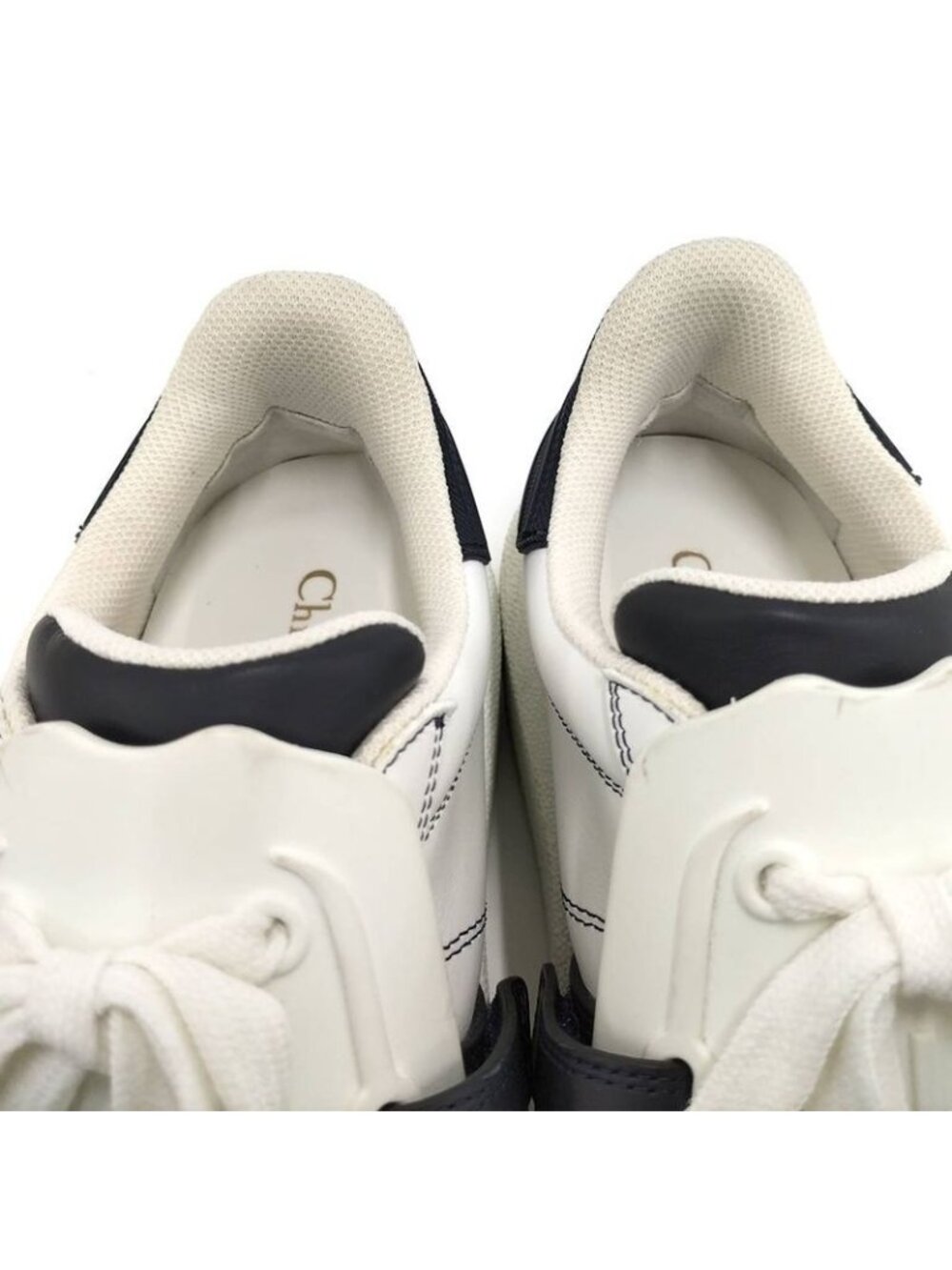 Dior Id Sneakers White Navy 38.5 - Picture 8 of 10